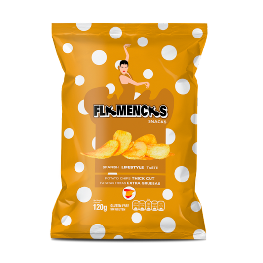 Flamencas Patatas Fritas Sabor Queso 120g