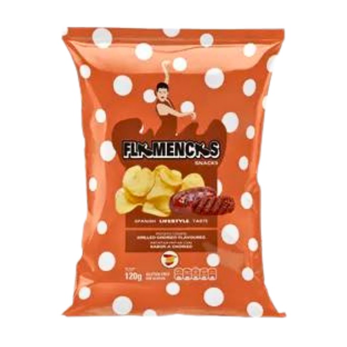 Flamencas Patatas Fritas Sabor Chorizo 120g