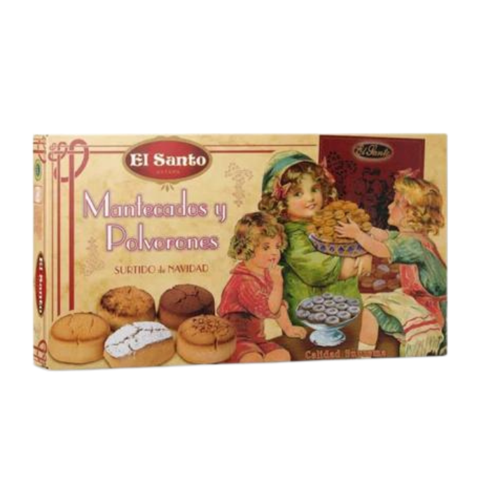 El Santo Assorted Mantecados y Polvorones with Manteca Spanish Cakes 2.1kg