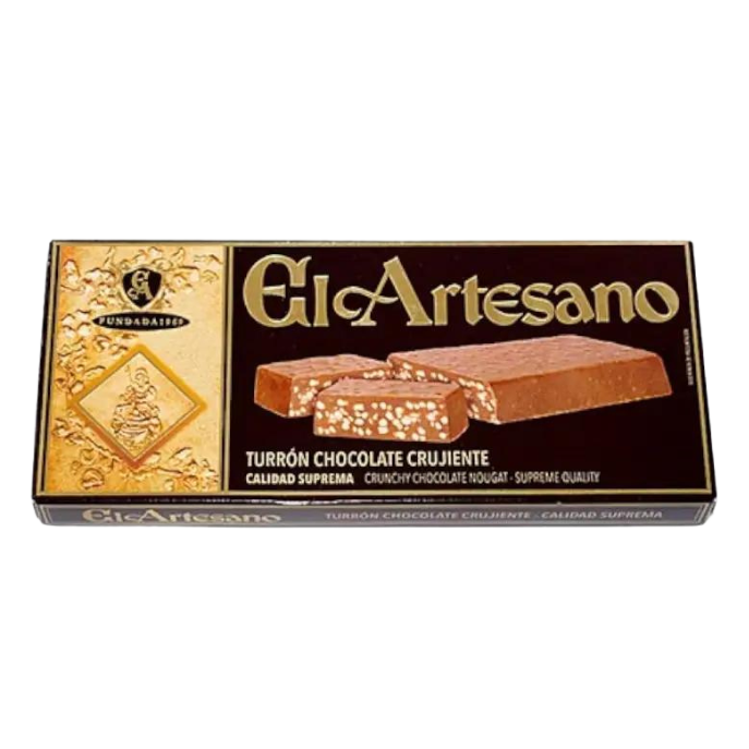 El Artesano Chocolate Turron - Hazelnut 200g