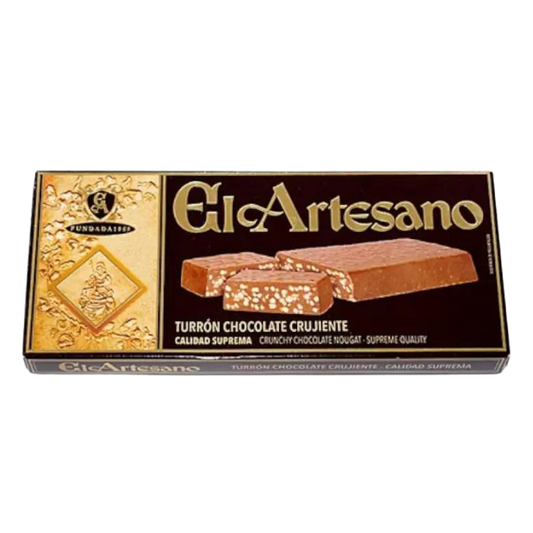 El Artesano Chocolate Turron - Hazelnut 200g