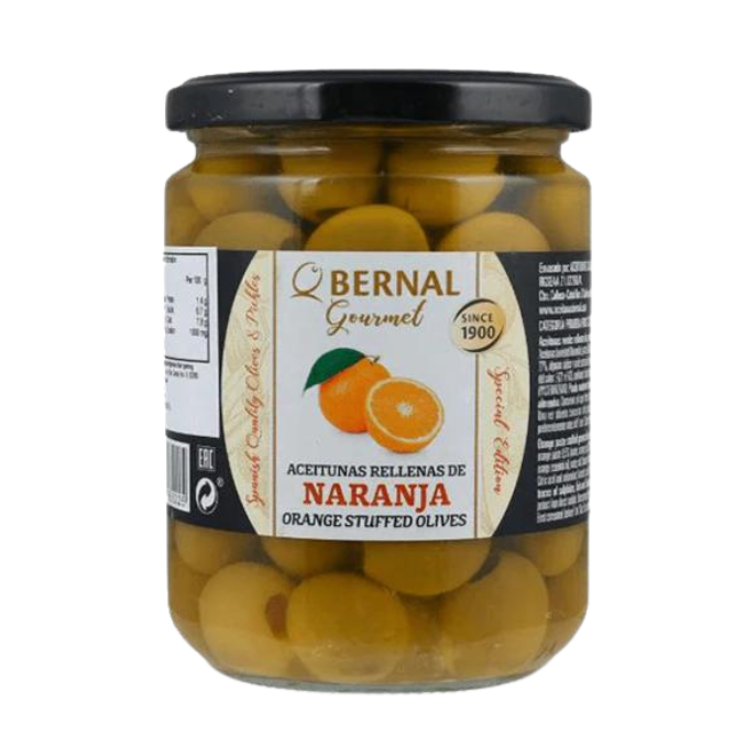 Bernal Olives Sabor Naranja 430g
