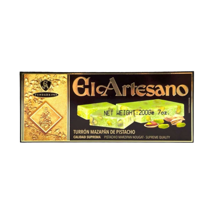El Artesano Pistachio Turron 200g