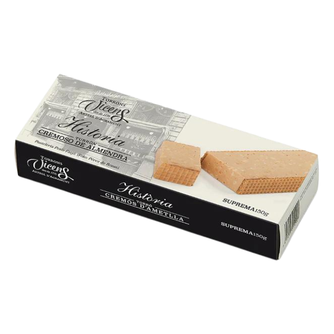 Vicens "Historia" Cremosa de Almendra 300g