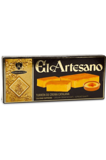 El Artesano Turron Crema Catalana 200g