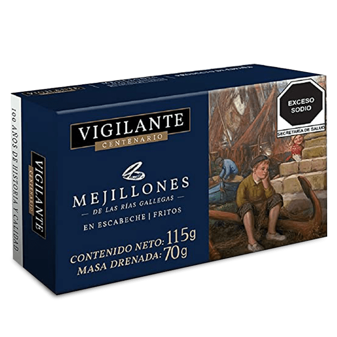 Vigalante Mussels in Escebeche 115g