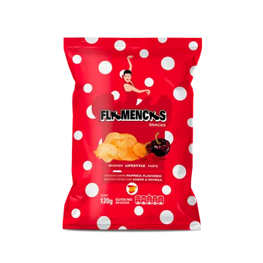 Flamencas Patatas Fritas Sabor Paprika 120g