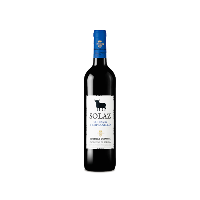 Solaz Tempranillo Shiraz 2018