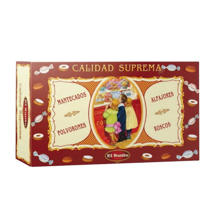El Santo Assorted Mantecados y Polvorones with Manteca Spanish Biscuits 5kg