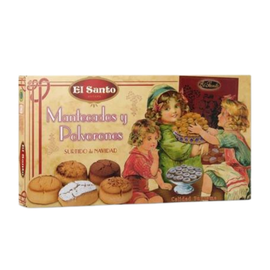 El Santo Assorted Mantecados y Polvorones with Manteca Spanish Cakes 2.1kg