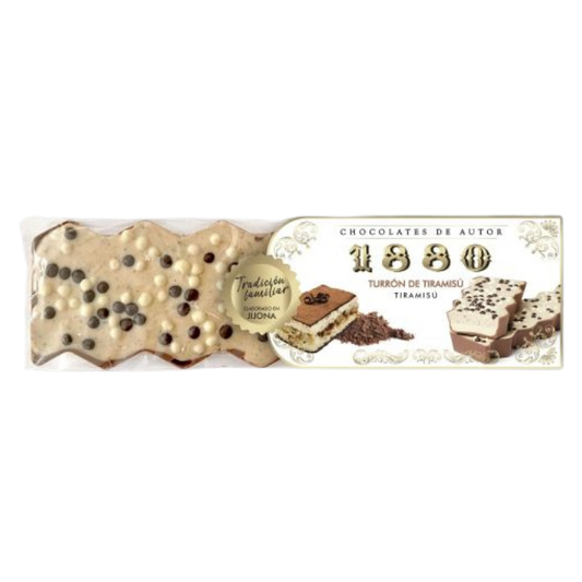 1880 Turron de Tiramisu 300g