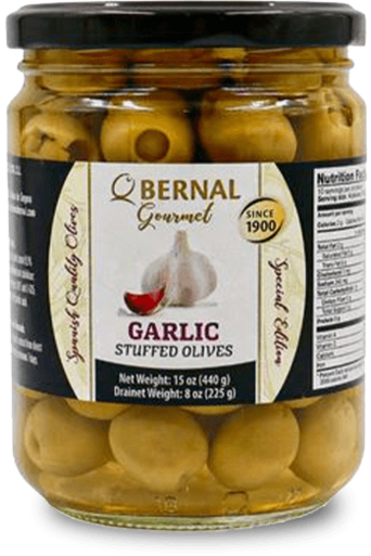 Bernal Garlic Stuffed Olives 430g