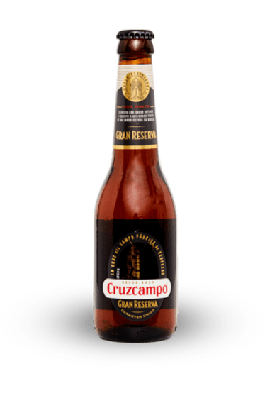 Cruzcampo Gran Reserva Spanish Beer One 6.4% 330ml bottle