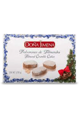 Donna Jimena Polvorones de Almendra - Almond Crumble Cakes 100g