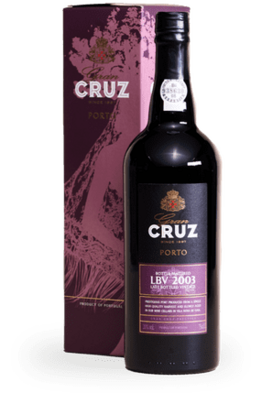 Porto Cruz Late Bottle Vintage 2003 Red Tawny Port 19% 750ml outside the box