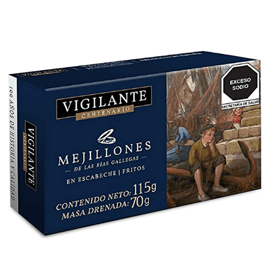 Vigalante Mussels in Escebeche 115g