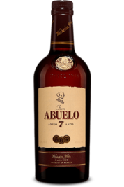 Ron Abuelo 7 Year Old: Dark Blended Rum, Molasses, 40% 700ml